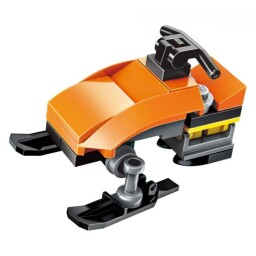 Qman Squros Extreme Changeable Sněžný skútr Redfox 3v1